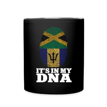 Drapeau de la Barbade Bayan barbadien - Mug uni - noir - Devant