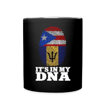 Drapeau de la Barbade Bayan barbadien - Mug uni - noir - Devant