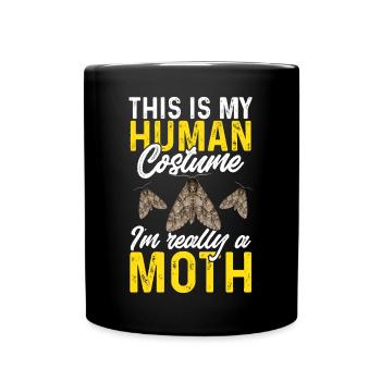 Moths Insect Collector Entomologist - Full Colour Mug - black - Front