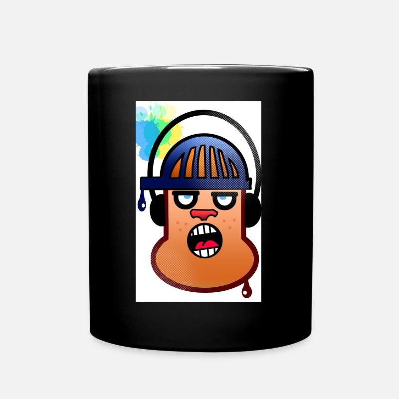 biscotte - Mug uni - noir