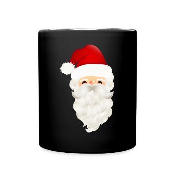 Magical St. Nicholas Santa Claus Santa Claus - Full Colour Mug - black - Front