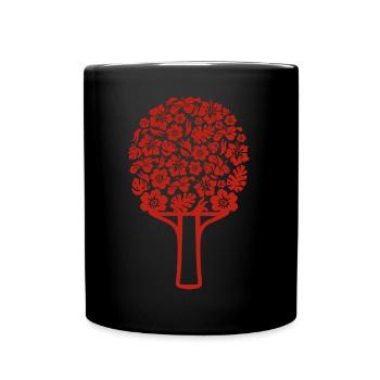 Table Tennis Ping Pong Outfit for Table Tennis - Full Colour Mug - black - Front
