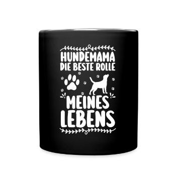 Dog Dog Owner Dog Mom - Full Colour Mug - black - Front