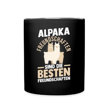 Alpaga - Mug uni - noir - Devant