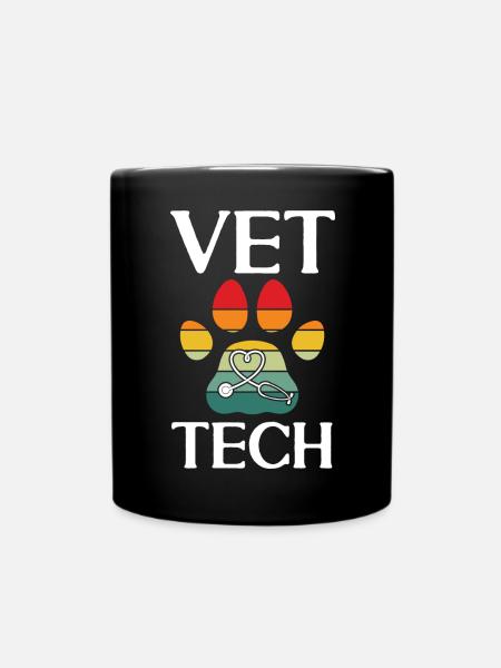 Vet Tech Technik weterynarii - Kubek jednokolorowy - czarny