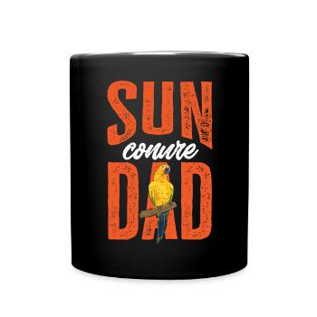Parakeet, Parrot, Parakeet, Bird - Full Colour Mug - black - Front
