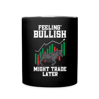 Trading Crypto Stock Market Investor Day Trader - Mug uni - noir - Devant
