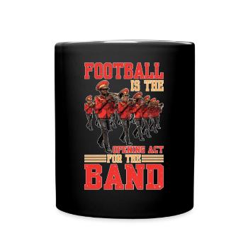 Le football fait la première partie du groupe - Mug uni - noir - Devant