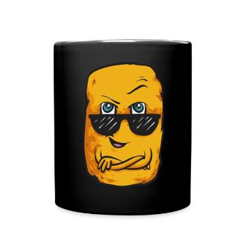 Chicken Nugget Lover Chicken Nuggets - Full Colour Mug - black - Front