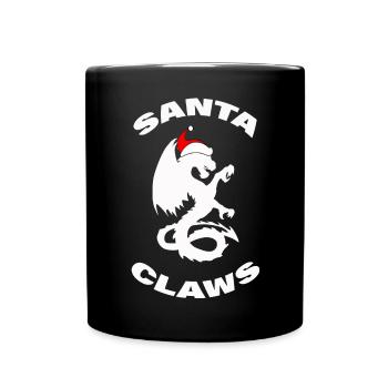 GRIFFES DU PÈRE NOËL - Mug uni - noir - Devant