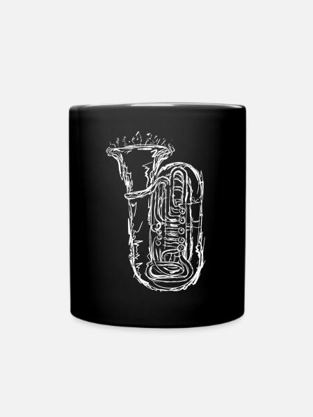 Tuba - Mug uni - noir