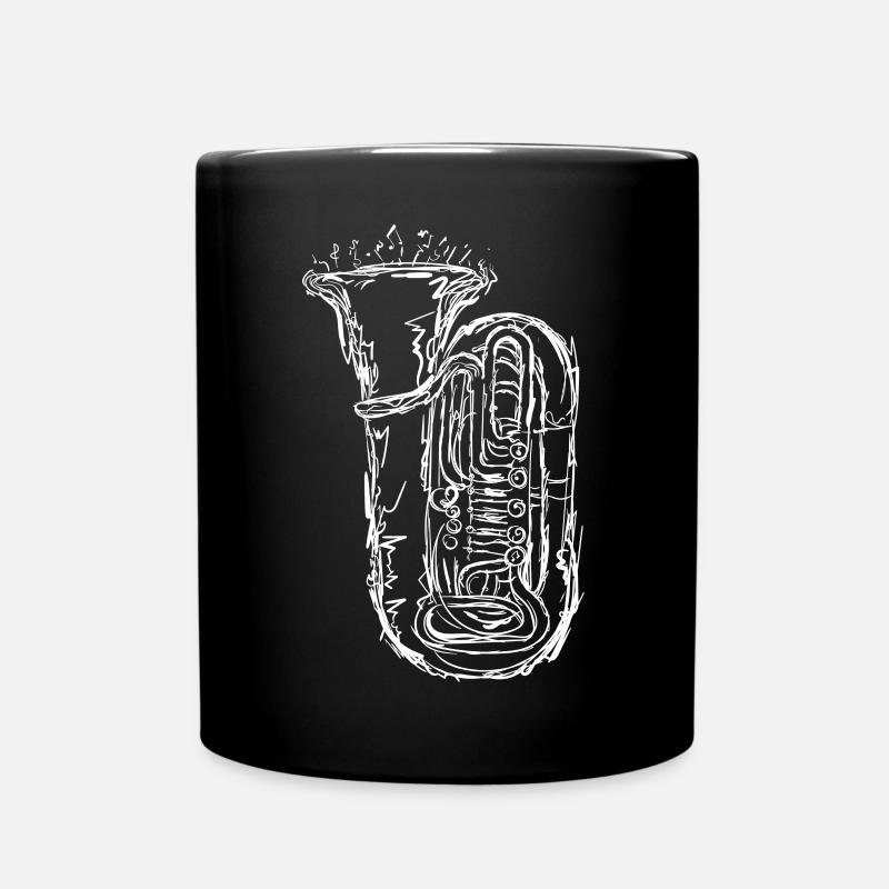 Tuba - Mug uni - noir