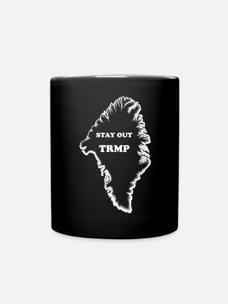Grönland - Tasse einfarbig - Schwarz