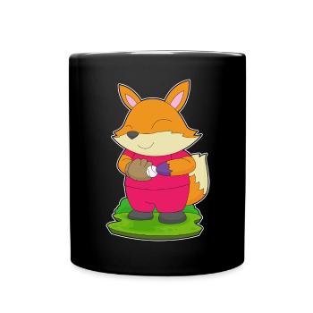 Fox Baseball Gant de baseball - Mug uni - noir - Devant