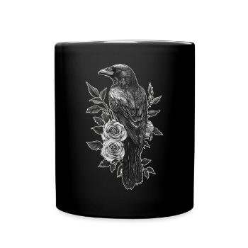 Raven - Full Colour Mug - black - Front