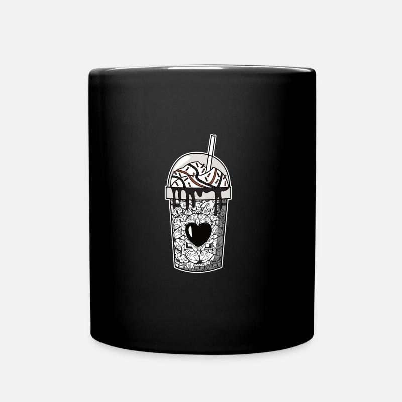 Emocore milkshake - Full Colour Mug - black
