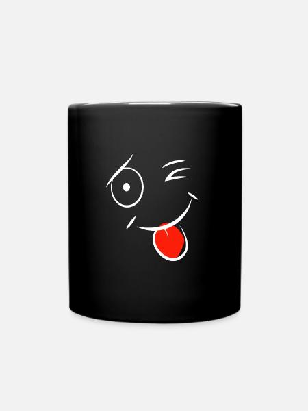 clin d'œil - Mug uni - noir