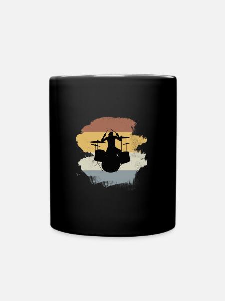 Batterie Percussion Percussion - Mug uni - noir