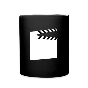 Clapperboard - Full Colour Mug - black - Front