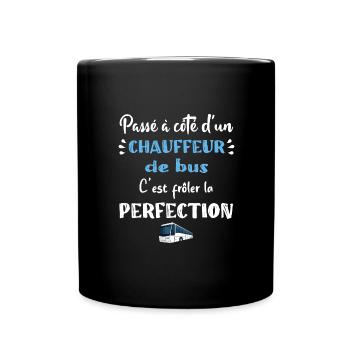 Passé à côté d'un chauffeur de bus t-shirt - Mug uni - noir - Devant