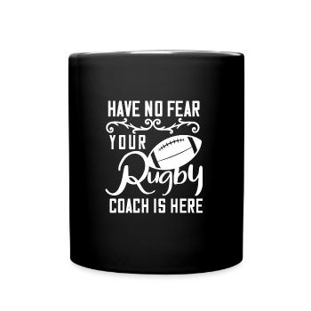 Rugby Rugby Players Team Sports Contact Sports - Full Colour Mug - black - Front