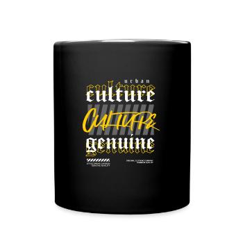 Culture Streetwear - Tasse einfarbig - Schwarz - Vorne