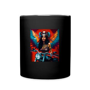 Femme mexicaine - Mug uni - noir - Devant