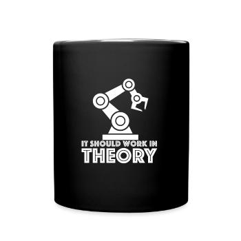 It should work theoretically | Future - Full Colour Mug - black - Front