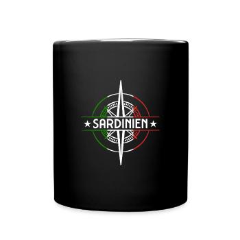Sardinia - Full Colour Mug - black - Front