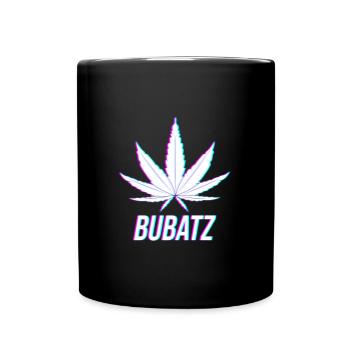 Wann Bubatz Legal Cannabisblatt Marihuana Kiffer - Tasse einfarbig - Schwarz - Vorne