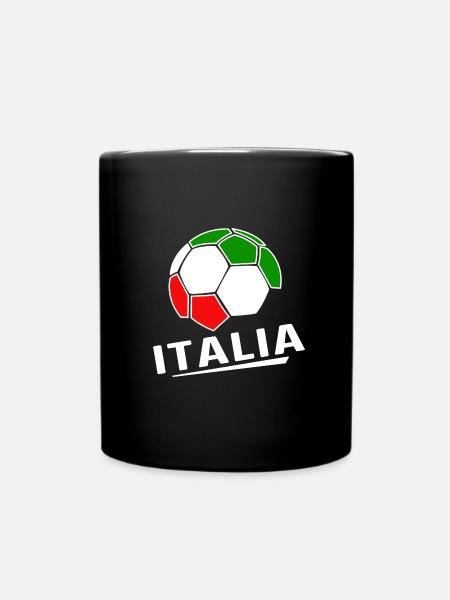Italie Football Italie - Mug uni - noir