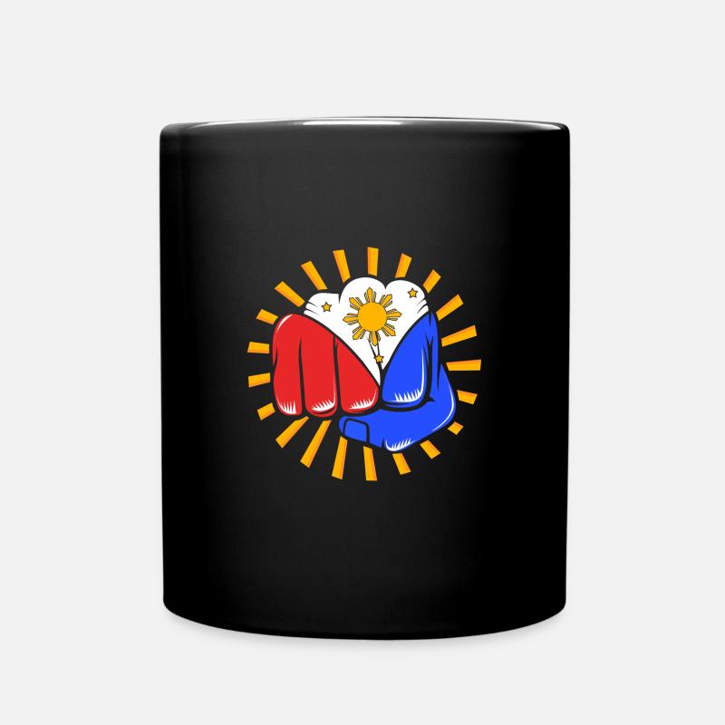 Philippinisch Philippinen - Tasse einfarbig - Schwarz