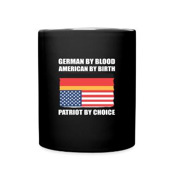 American German - Full Colour Mug - black - Front