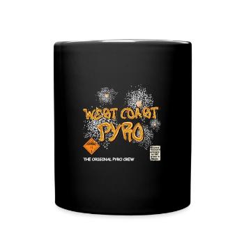 West Coast Pyro - Tasse einfarbig - Schwarz - Vorne