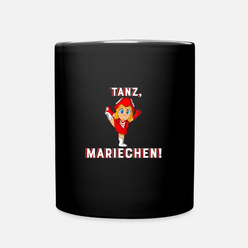 Funkenmariechen Gardetanz Geschenk - Tasse einfarbig - Schwarz