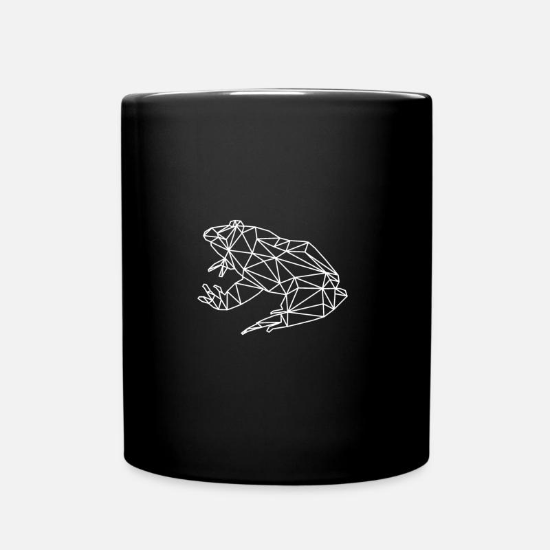 Frosch - Tasse einfarbig - Schwarz