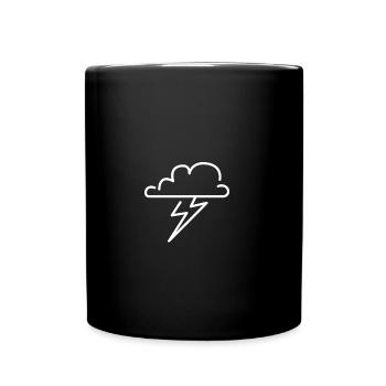 Clouds - Full Colour Mug - black - Front
