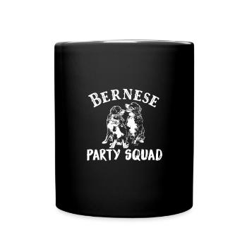 Bouvier bernois - Mug uni - noir - Devant