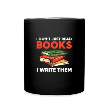 Author - Full Colour Mug - black - Front