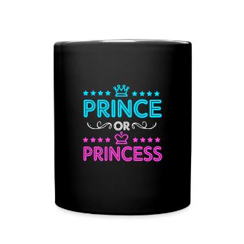 Gender Reveal - Tasse einfarbig - Schwarz - Vorne