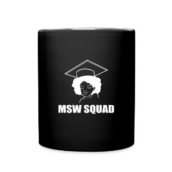 Master's Degree Graduation Ceremony - Full Colour Mug - black - Front