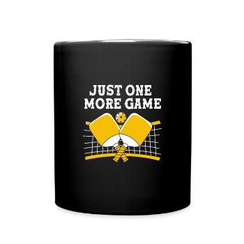 Pickleball Pickleball Pickleball - Full Colour Mug - black - Front