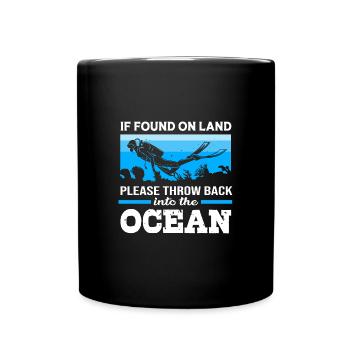 Dive - Full Colour Mug - black - Front
