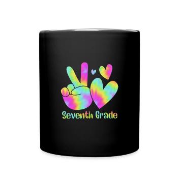 7th Grade - Full Colour Mug - black - Front