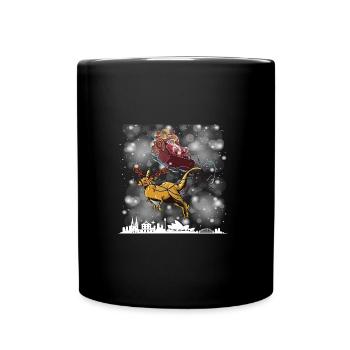 Christmas in Sydney - Tasse einfarbig - Schwarz - Vorne