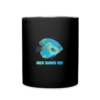 GREAT BARRIER REEF - Tasse einfarbig - Schwarz - Vorne