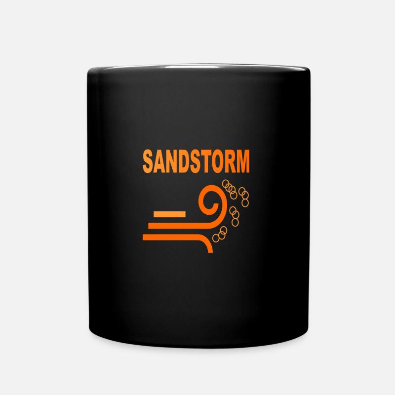 SANDSTORM - Tasse einfarbig - Schwarz