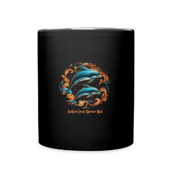 Southern Great Barrier Reef - Tasse einfarbig - Schwarz - Vorne