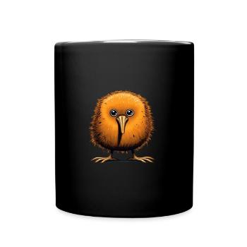 Super mignon Kiwi Bird - Mug uni - noir - Devant
