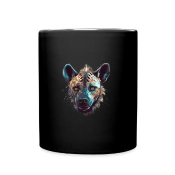 Hyena Bath - Full Colour Mug - black - Front